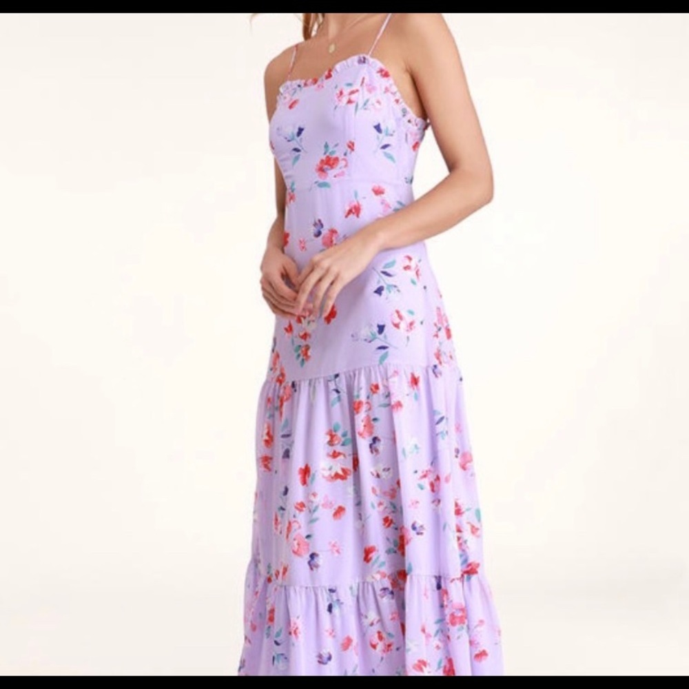 Lulu’s floral Maxi- NWT